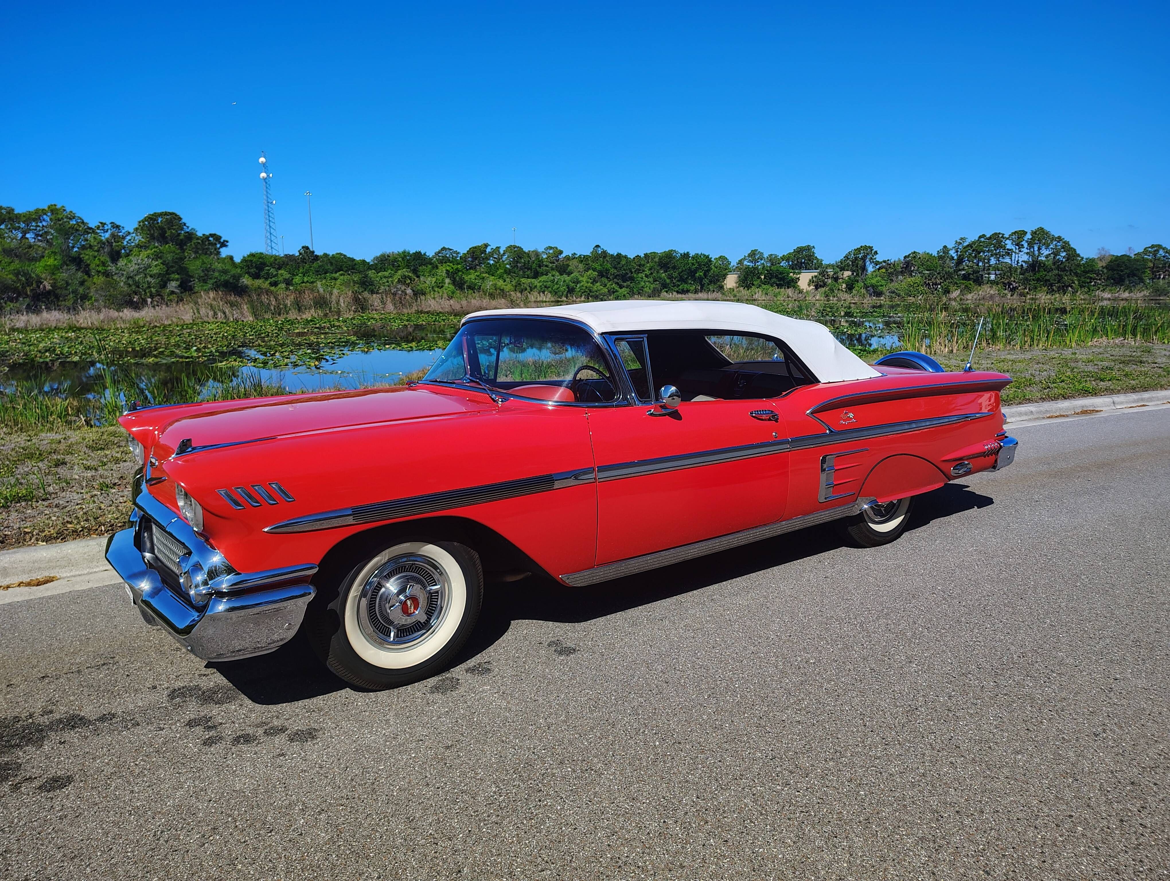 1958 Chevrolet Impala Convertible With a Tri-Power 348 and...
